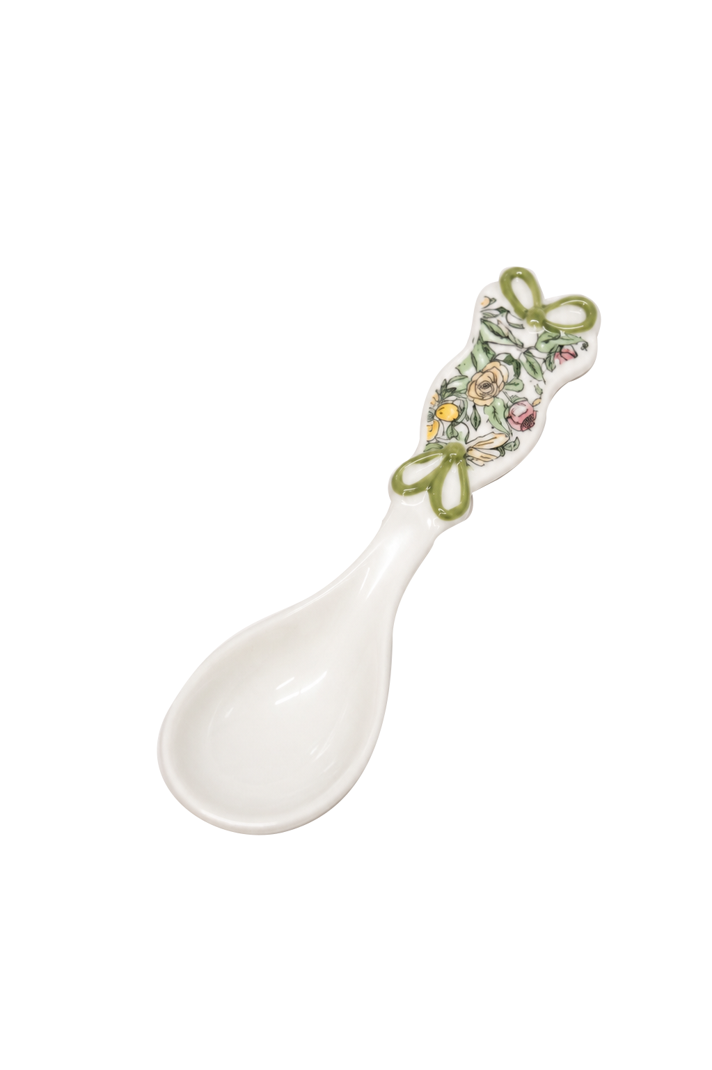 Terracera English Garden Floral small ceramic teaspoon