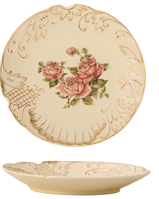 Grand Manor Antique Rose — Side Plate — Rose
