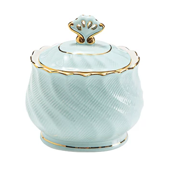 Royal High Tea Collection — Sugar Bowl — Sage